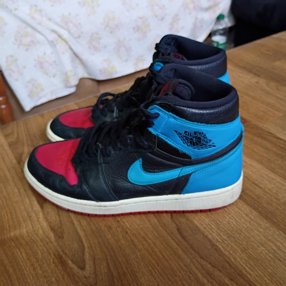 Nike Air Jordan 1 High OG UNC To Chicago CD0461-046 Women Size 8.5
